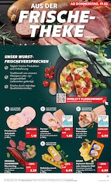 Kaufland Fleischkaese im Prospekt 