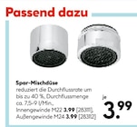 Hellweg Chemnitz - Spar-Mischdüse Angebot im Prospekt Spar-Mischdüse bei Hellweg im Chemnitz Prospekt für 3,99 €