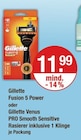 Fusion 5 Power Angebote von Gillette bei V-Markt Kaufbeuren für 11,99 €