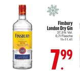 London Dry Gin Angebote von Finsbury bei EDEKA Rosenheim für 7,99 €