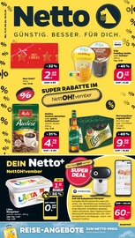 Netto mit dem Scottie Discounter Prospekt der aktuellen Woche mit 37 Seiten, gültig von 11.11.2024 bis 16.11.2024, in Ellerau und Umgebung Aktueller Netto mit dem Scottie Discounter Prospekt in Ellerau und Umgebung, "Günstig. Besser. Für Dich." mit 37 Seiten, 11.11.2024 - 16.11.2024