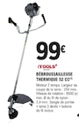 Débroussailleuse Thermique 52 CC - iTOOLS en promo chez E.Leclerc Rouen à 99,00 €