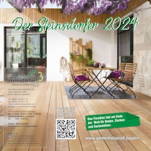 Holz Steinsdorfer Prospekt für Garmisch-Partenkirchen: "Der Steinsdorfer 2024!", 12 Seiten, 07.03.2024 - 05.04.2024