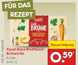 Aktuelle Rindfleisch Angebote bei Netto Marken-Discount in Hagen (Stadt der FernUniversität) Aktuelles Klare Rindfleisch Brühwürfel Angebot bei Netto Marken-Discount in Hagen (Stadt der FernUniversität) ab 0,59 €