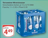 Mineralwasser bei GLOBUS im Prospekt "" für 4,49 €