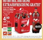 Coca Cola, Fanta, Sprite oder MezzoMix im aktuellen V-Markt Prospekt für 4,99 €