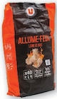 Pack de 40 allume-feu laine de bois - U en promo chez Hyper U La Rochelle à 4,29 €