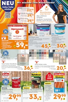 Farbe im aktuellen Globus-Baumarkt Prospekt (Krefeld) Farbe im Globus-Baumarkt Prospekt "Immer eine Idee besser" mit 20 Seiten (Krefeld)