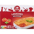 Lasagnes à la bolognaise surgelées - CARREFOUR CLASSIC' - Carrefour Market à Tarbes Lasagnes à la bolognaise surgelées - CARREFOUR CLASSIC' en promo chez Carrefour Market Tarbes à 2,99 €