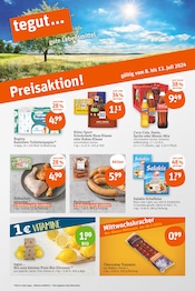 Aktueller tegut Supermarkt Prospekt in Liebenau und Umgebung, "tegut… gute Lebensmittel" mit 22 Seiten, 08.07.2024 - 13.07.2024