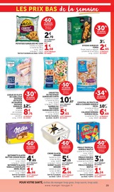 Promos Gambas surgelées dans le catalogue "Spécial PRIX BAS" de Hyper U Gambas surgelées en promo dans le catalogue Hyper U à la page 29