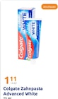 Zahnpasta Advanced White von Colgate im aktuellen Action Prospekt für 1,11 €
