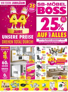 Kuchen im SB Möbel Boss Prospekt "Wir feiern Jubiläum!" mit 2 Seiten (Hildesheim)