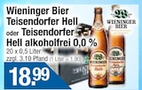 Teisendorfer Hell von Wieninger Bier im aktuellen Getränke City Prospekt für 18,99 €
