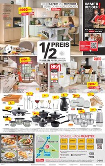 Küche im aktuellen Höffner Prospekt (Münster) Küche im Höffner Prospekt "169 JAHRE POLSTER POWER" mit 4 Seiten (Münster)