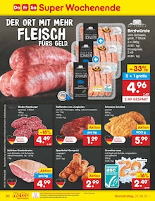 Hackfleisch im Netto Marken-Discount Prospekt "Aktuelle Angebote" mit 57 Seiten (Gelsenkirchen)