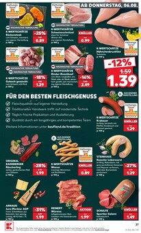 Fleisch im Kaufland Prospekt "Hier bin ich richtig" mit 65 Seiten (Bielefeld)