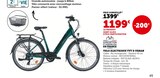 VELO ELECTRIQUE TVT E-URBAN - Hyper U à Sète VELO ELECTRIQUE TVT E-URBAN en promo chez Hyper U Sète à 1 199,00 €