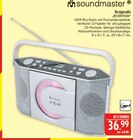 Designradio RCD755SI Angebote von Soundmaster bei Marktkauf Coburg für 36,99 €