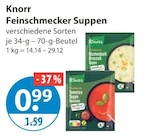 Feinschmecker Suppen von Knorr im aktuellen V-Markt Prospekt für 0,99 €