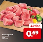Schinkengulasch vom Schwein bei Markant Nordwest im Papenburg Prospekt für 0,69 €