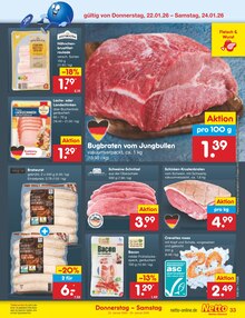 Bratwurst im Netto Marken-Discount Prospekt "Aktuelle Angebote" mit 60 Seiten (Dresden)