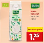Bio H-Vollmilch von BioBio im aktuellen Netto Marken-Discount Prospekt