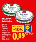Frischkäse von MILBONA im aktuellen Lidl Prospekt