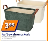 Aufbewahrungskorb im Action Prospekt Aufbewahrungskorb von im aktuellen Action Prospekt für 3,99 €