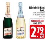 Brillant Sekt von Söhnlein im aktuellen EDEKA Prospekt für 2,79 €