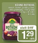 Apfel Rotkohl im Angebot bei EDEKA in Haltern am See Apfel Rotkohl Angebote von Kühne bei EDEKA Haltern am See für 1,29 €