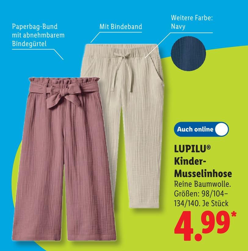 Kinder-Musselhose