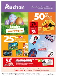 Prix et réduction Jouet Bébé dans le prospectus Auchan Hypermarché en cours Offre Jouet Bébé dans le catalogue Auchan Hypermarché du moment à la page 1