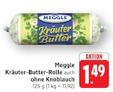 Kräuter-Butter-Rolle Angebote von Meggle bei EDEKA Mannheim für 1,49 €