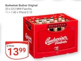 Budvar Original im Angebot bei GLOBUS in Mannheim Budvar Original Angebote von Budweiser bei GLOBUS Mannheim für 13,99 €