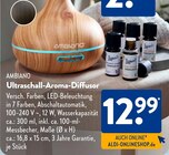 Ultraschall-Aroma-Diffusor Angebote von Ambiano bei ALDI SÜD Ingolstadt für 12,99 €