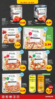 Pizza im aktuellen Penny Prospekt (Dresden) Pizza im Penny Prospekt "Wer günstig will, muss Penny." mit 34 Seiten (Dresden)