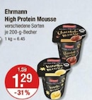 High Protein Mousse von Ehrmann im aktuellen V-Markt Prospekt für 1,29 €