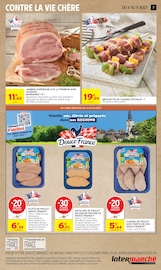 Promos Viande dans le catalogue "-60% DE REMISE IMMÉDIATE SUR LE 2ÈME" de Intermarché Hyper Viande en promo dans le catalogue Intermarché Hyper à la page 7