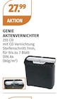 AKTENVERNICHTER 255 CD Angebote von GENIE bei Müller Dresden für 27,99 €