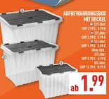 Aufbewahrungsbox mit Deckel im Angebot bei Marktkauf in Wuppertal Aufbewahrungsbox mit Deckel Angebote bei Marktkauf Wuppertal für 1,99 €