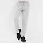 Pantalon jogging droit molleton gris homme - La Halle Pantalon jogging droit molleton gris homme à 15,99 € dans le catalogue La Halle
