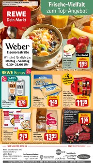 Rindfleisch im REWE Prospekt "Dein Markt" mit 27 Seiten (Essen)