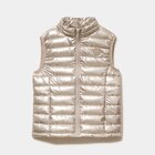 Doudoune légère sans manches imperméable couleur argent fille en promo chez La Halle Doudoune légère sans manches imperméable couleur argent fille dans le catalogue La Halle