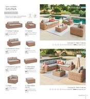 Promos Table de jardin rectangulaire dans le catalogue "Hespéride, rêver, vivre, partager" de Maxi Bazar à la page 11