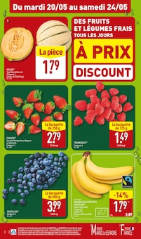 Catalogue Aldi de la semaine 20, "ARRIVAGES ENTRETIEN À PRIX DISCOUNT", page 2, 20/05/2025 - 26/05/2025 Prospectus Aldi en cours, "ARRIVAGES ENTRETIEN À PRIX DISCOUNT", page 2 sur 42