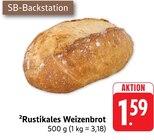 Rustikales Weizenbrot bei E center im Prospekt "" für 1,59 €