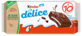 Délice cacao - KINDER - Lidl à Niort Délice cacao - KINDER en promo chez Lidl Niort à 2,69 €