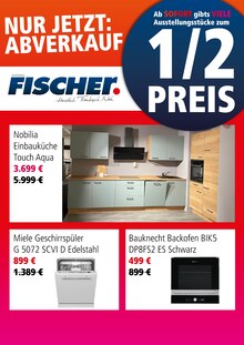 Aktueller Möbel Fischer Prospekt (Pinzberg, 1 Seite zum blättern Möbel Fischer Prospekt NUR JETZT: ABVERKAUF mit 1 Seite