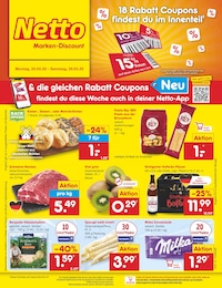 Netto Marken-Discount Prospekt für Rothenburg: "Aktuelle Angebote", 60 Seiten, 24.03.2025 - 29.03.2025